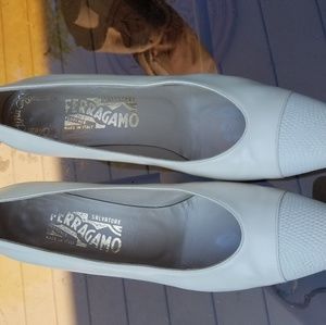 Salvatore Ferragamo Vintage Ladies Shoes 8 1/2 AAA